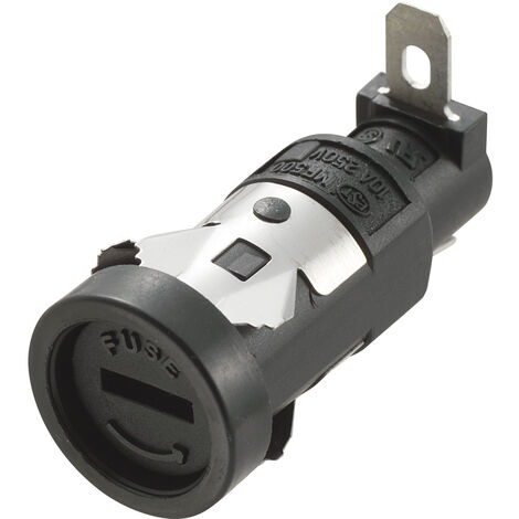 TRU COMPONENTS MF-500 Sicherungshalter  Passend für (Sicherungen) Feinsicherung 5 x 20 mm 10 A 250 V