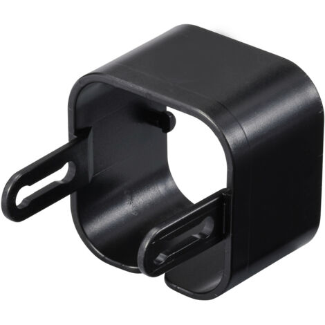 TRU COMPONENTS Modularer Kabelhalter TC-12533296 ABS Kunststoff Schwarz  40 mm Inhalt: 15 St.