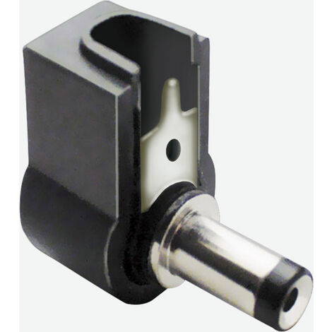 TRU COMPONENTS Niedervolt-Steckverbinder Stecker, gewinkelt 5.5 mm 2.5 mm 1 St.