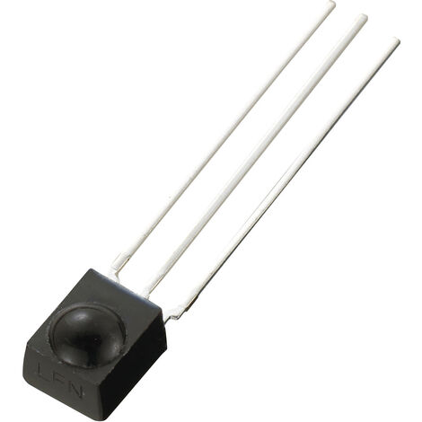 TRU COMPONENTS OS-0038K-K IR-Empfänger Sonderform axial bedrahtet  38 kHz  940 nm 45 °