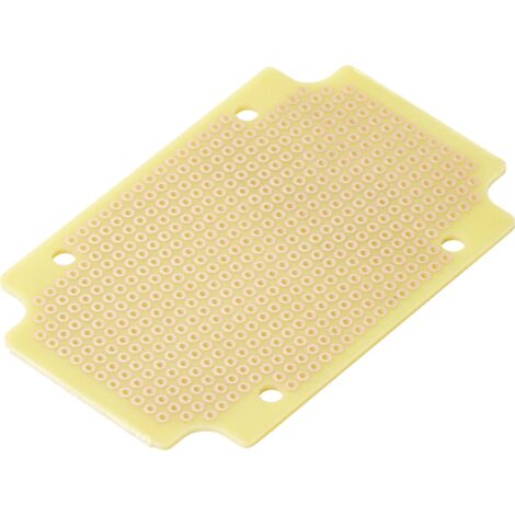 TRU COMPONENTS Platine d'expérimentation Bakélite (L x l) 80 mm x 52 mm 35 µm Pas 2.54 mm Contenu 1 pc(s) S490641