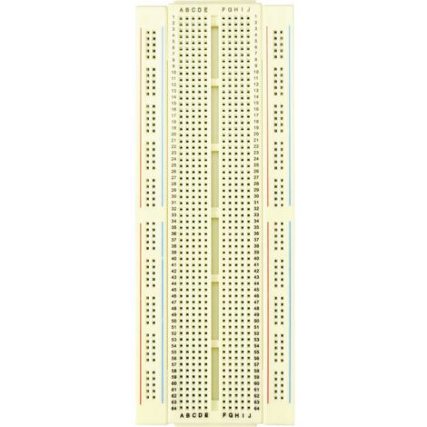 TRU COMPONENTS Platine enfichable coulissant Nbr total de pôles 840 (L x l x H) 172.7 x 64.5 x 8.5 mm 1 pc(s)