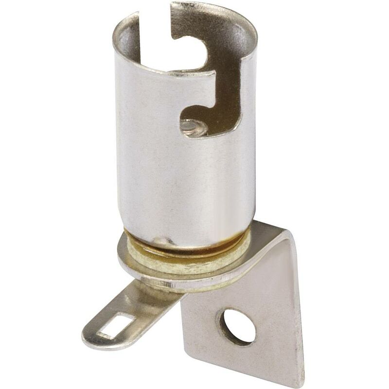 Image of Tru Components - 1568157 Porta lampada Attacco (microlampadine): BA9s Connessione: Linguette a saldare 1 pz.