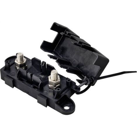 Tru Components – Porte-fusible 275 A TC9070392 – 32 V/DC – Compatible fusibles MEGA – Montage en façade – 1 unité pour circuits imprimés - DC 1 PC
