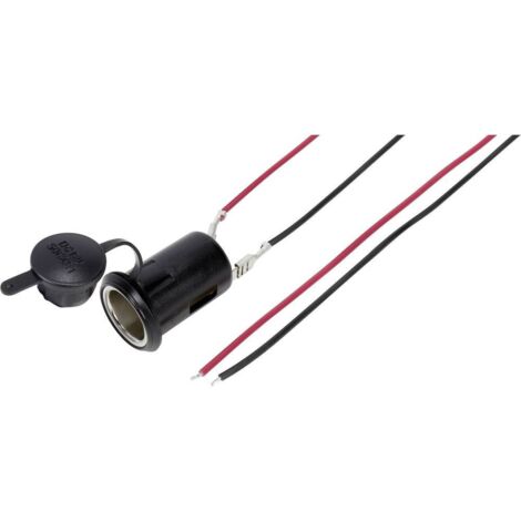 TRU COMPONENTS Presa da auto con cappuccio di protezione Portata massima corrente=10 A 12 V/DC