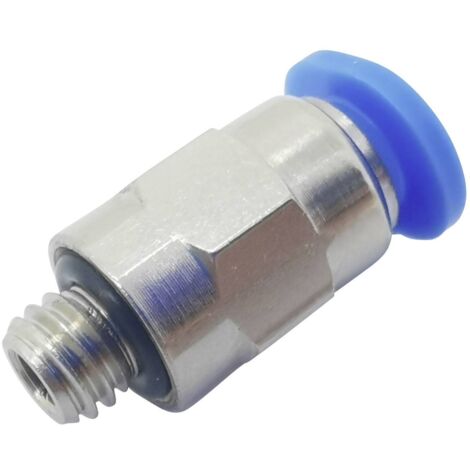 TRU COMPONENTS RACCORD DROIT TC-10462684 PC6-M5C Ø DE TUYAU: 6 MM TAILLE DU FILETAGE: M5 X 0.8 1 PC(S)