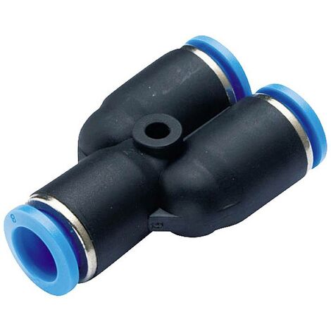 TRU COMPONENTS Raccord en Y PW6-4 Ø de tuyau: 6 mm, 4 mm 1 pc(s) X938832