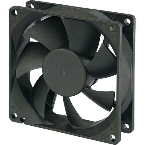 TRU COMPONENTS RD8025B24M Ventilateur axial IP58 24 V/DC 51 m³/h (L x l x H) 80 x 80 x 25 mm S839481
