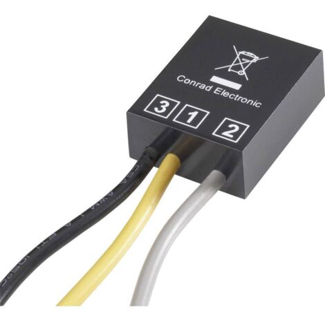 Tru Components – Régulateur de vitesse et régulateur de puissance 230 V/AC 15 A 200 W – Plage de régulation 0-100% – Pour ventilateurs et aspirateurs