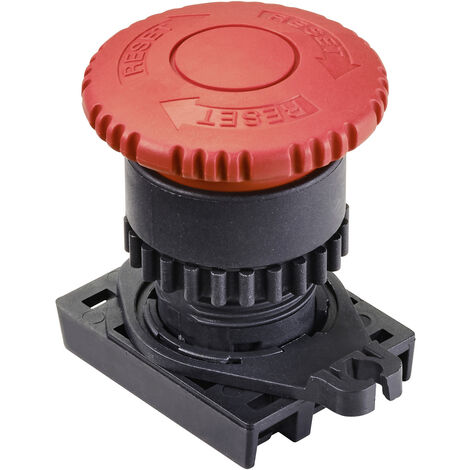 TRU COMPONENTS S2ER-E3R Not-Halt-Pilzdrucktaster     IP52 1 St.
