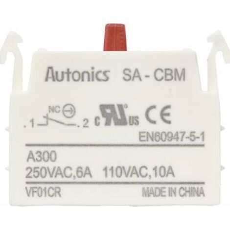 TRU COMPONENTS SA-CBM Élément de contact 1 NF (R) 110 V, 250 V 1 pc(s) W837382