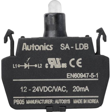 TRU COMPONENTS SA-LDB Élément LED bleu 12 V, 24 V 1 pc(s) W837432
