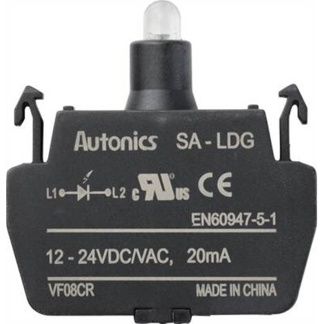 TRU COMPONENTS SA-LDG L MENT LED VERDE 12 V, 24 V 1 PZ TC-9862696