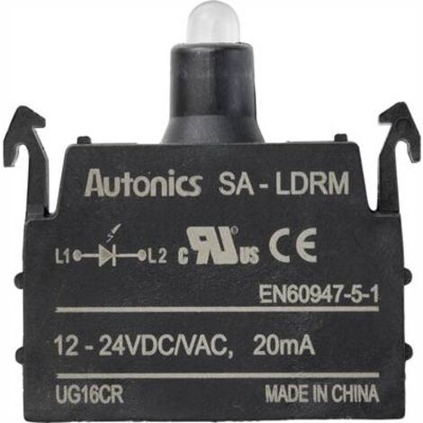 TRU COMPONENTS SA-LDRM L MENT LED ROSSO 12 V, 24 V 1 PZ TC-9860284