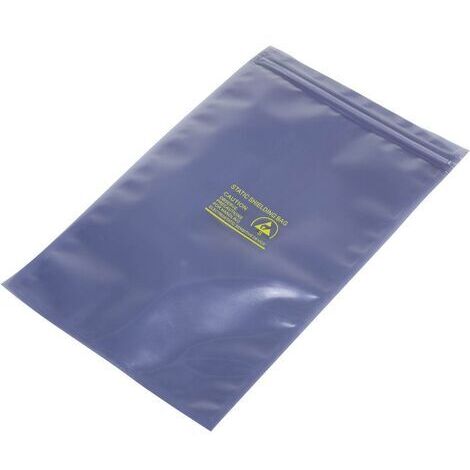 TRU COMPONENTS Sachet antistatique (ESD) (L x l) 250 mm x 150 mm blindé Lettre d'identification ESD S refermable 1 pc(s) S470491