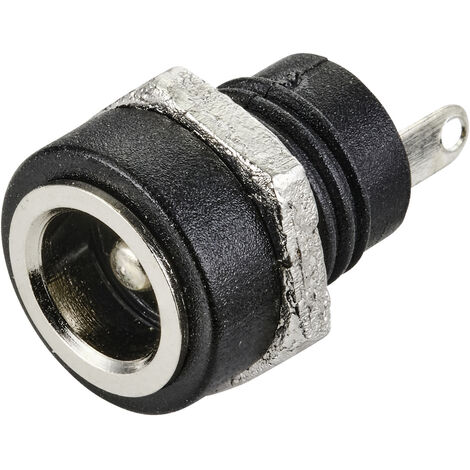 TRU COMPONENTS  Schwachstromverbinder Buchse, Einbau vertikal 5.7 mm  2.1 mm 1 St.