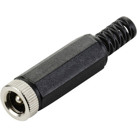 TRU COMPONENTS  Schwachstromverbinder Buchse, gerade  6.0 mm 2.5 mm 1 St.