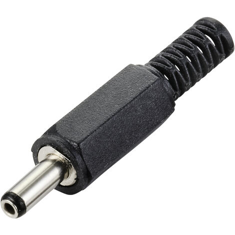 TRU COMPONENTS  Schwachstromverbinder Stecker, gerade 3.5 mm 1.35 mm  1 St.