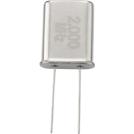 TRU COMPONENTS Schwingquarz 168602 HC-49/U 3 MHz 32 pF (Ø x H) 0.43 mm x 13.46 mm 1 St.