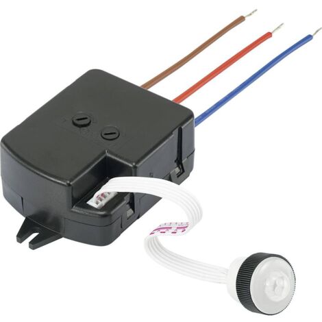 TRU COMPONENTS Sensore di movimento IR KMP001-1 230 V/AC 220 - 240 V/AC 1 NA (L x A) 63 mm x 46 mm 1 pz.