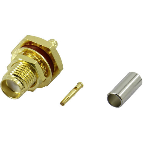 TRU COMPONENTS SMA-KC-RG316 1372234 SMA-Steckverbinder Buchse, gerade 50 Ω 1 St.