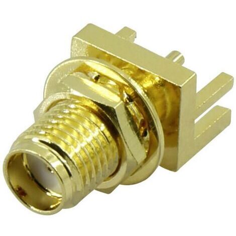 TRU COMPONENTS SMA-KE2 Connecteur SMA embase femelle, verticale 50 Ω 1 pc(s) S864291