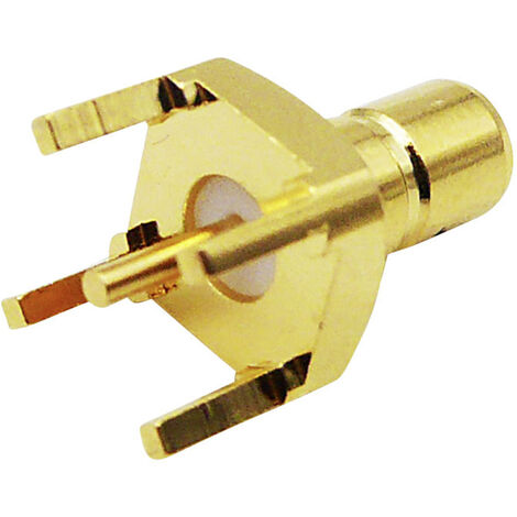 TRU COMPONENTS SMB-015 5972576 SMB-Steckverbinder Buchse, Einbau vertikal 50 Ω 1 St.