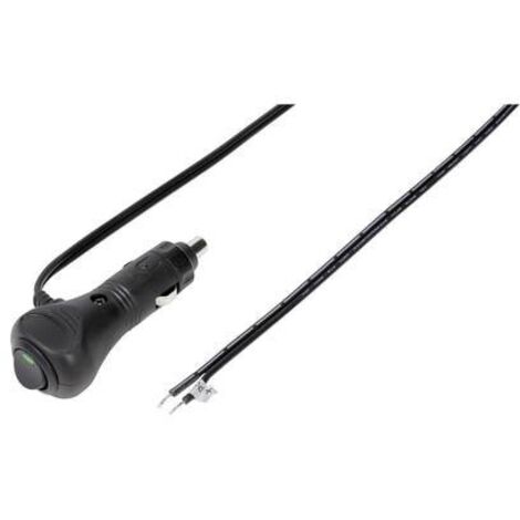 TRU COMPONENTS Spina per auto con cavo incl. Portata massima corrente=10 A