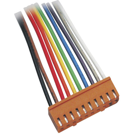 TRU COMPONENTS Steckbuchse mit Litze Anzahl Reihen: 1 Polzahl je Reihe: 6 TC-2506376 1 St.