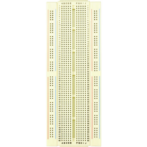 TRU COMPONENTS  Steckplatine verschiebbar  Polzahl Gesamt 840 (L x B x H) 172.7 x 64.5 x 8.5 mm 1 St