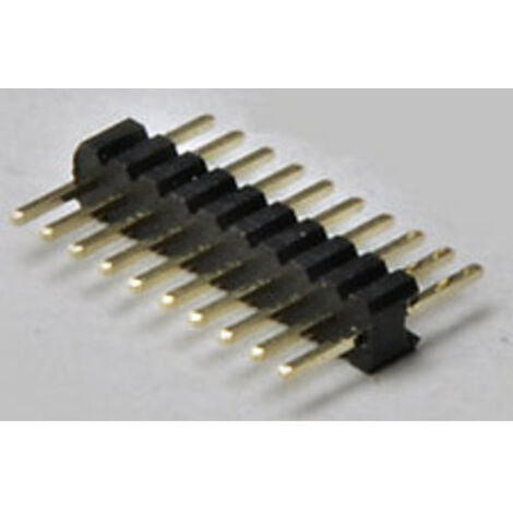 TRU COMPONENTS Stiftleiste (Standard) Anzahl Reihen: 1 Polzahl je Reihe: 16 TC-2506386 1 St.