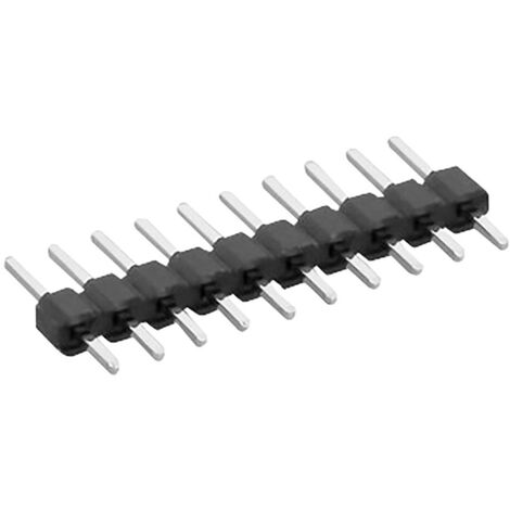TRU COMPONENTS Stiftleiste (Standard) Anzahl Reihen: 1 Polzahl je Reihe: 40 TC-0628-100-040-00 1 St.