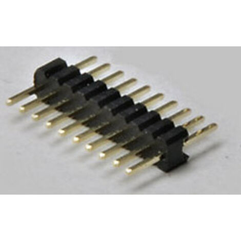 TRU COMPONENTS Stiftleiste (Standard) Anzahl Reihen: 1 Polzahl je Reihe: 6 TC-2506321 1 St.