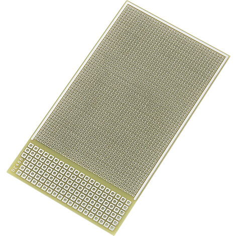 TRU COMPONENTS SU520884 IC-Platine  Epoxyd (L x B) 95 mm x 53 mm 35 µm Rastermaß 1.27 mm Inhalt 1 St