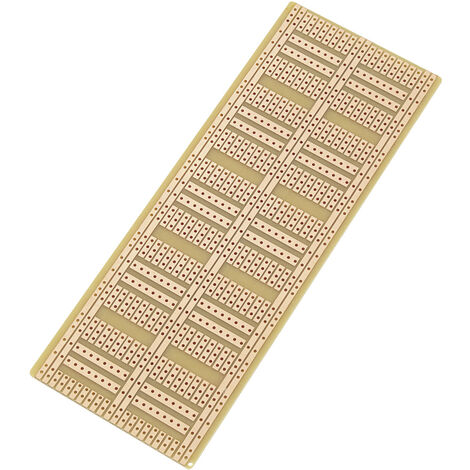 TRU COMPONENTS SU527181 IC-Platine  Hartpapier (L x B) 60 mm x 160 mm 35 µm Rastermaß 2.54 mm Inhalt