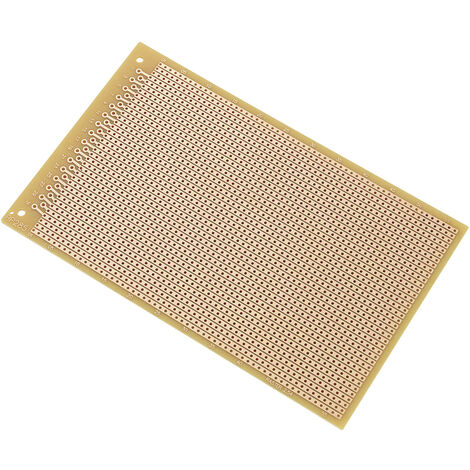TRU COMPONENTS SU527466 Europlatine Hartpapier (L x B) 160 mm x 100 mm 35 µm Rastermaß 2.54 mm Inha