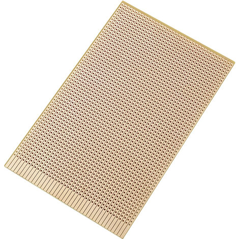 TRU COMPONENTS SU527637 Europlatine  Hartpapier (L x B) 160 mm x 100 mm 35 µm Rastermaß 2.54 mm Inha
