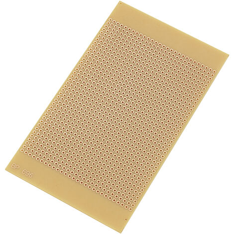 TRU COMPONENTS SU527696 Experimentierplatine  Hartpapier (L x B) 125 mm x 73 mm 35 µm Rastermaß 2.54