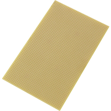 TRU COMPONENTS SU527777 Europlatine  Epoxyd (L x B) 160 mm x 100 mm 35 µm Rastermaß 2.54 mm Inhalt 1