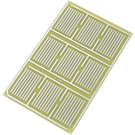 TRU COMPONENTS SU528048 SMD-Europlatine Epoxyd (L x B) 160 mm x 100 mm 35 µm Rastermaß 1.27 mm Inha