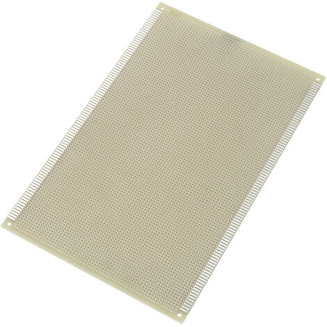 TRU COMPONENTS SUPCB002 Europlatine verzinnt Epoxyd (L x B) 267 mm x 170 mm  Rastermaß 2.54 mm Inhal