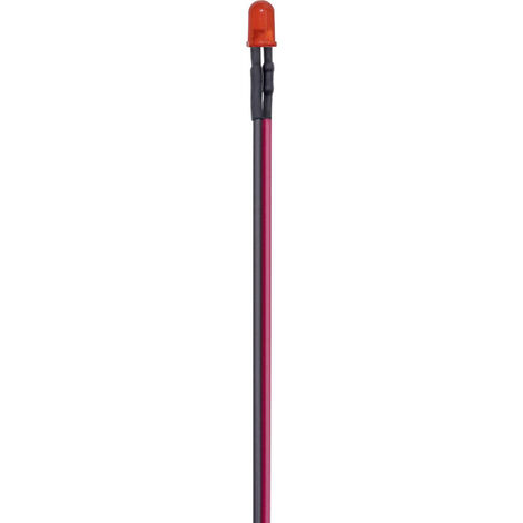 TRU COMPONENTS T1810O085 LED-Sortiment Rot Rund 3 mm 600 mcd 30 ° 25 St.