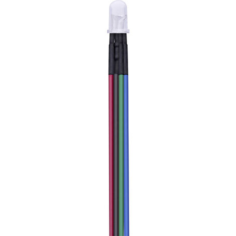 TRU COMPONENTS T1810O113 LED-Sortiment  RGB Rund 5 mm 1800 mcd, 5000 mcd, 3000 mcd 30 °    25 St.