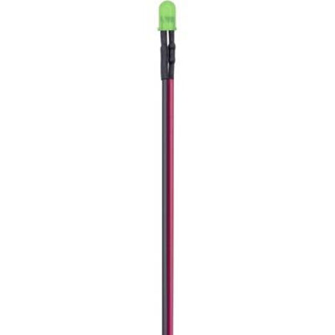 TRU COMPONENTS T1810O117 ASSORTIMENT DE LEDS VERT ROND 5 MM 120 MCD 35 ° TC-8410456