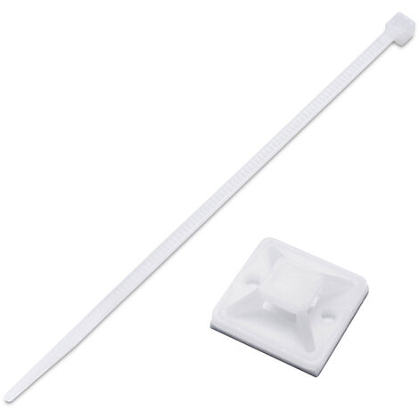 TRU COMPONENTS T1904CA038  Kabelbinder-Sortiment 100 mm 2.50 mm Natural  20 Teile