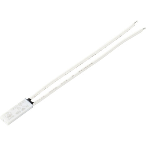TRU COMPONENTS TB02-BB8D-55 Temperatur-Wächter 0 bis +160 °C radial bedrahtet 1 Öffner