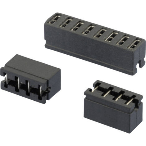 TRU COMPONENTS TC-073065-05-10-00 TC-073065-05-10-00 Kurzschlussbrücke Rastermaß: 2.54 mm Polzahl je
