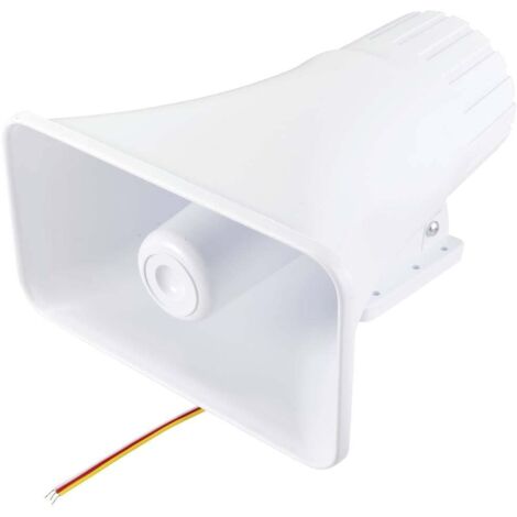 TRU COMPONENTS TC-10089024 Générateur de signal Bruit généré: 102 dB 30 W Tension: 12 V/DC sirène, son continu 1 pc(s) S555382