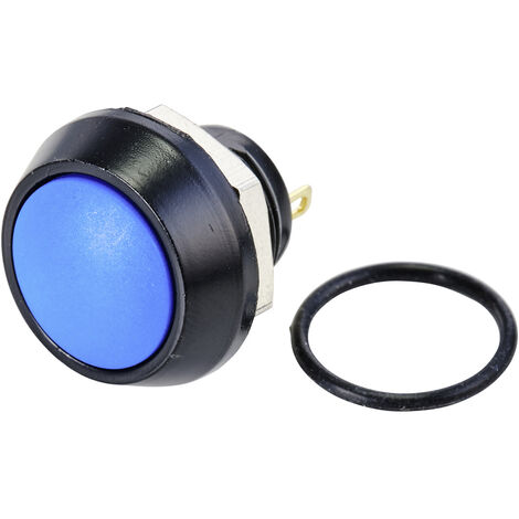 TRU COMPONENTS TC-10091008 GQ12B-10/J/B/A Drucktaster 48 V/DC 2 A 1 x Aus/(Ein) tastend   IP65 1 St.