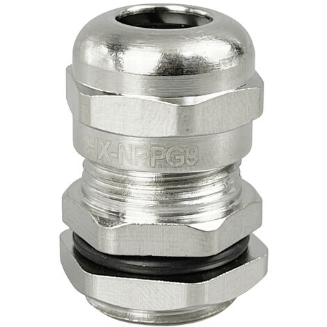 TRU COMPONENTS TC-10302876 Kabelverschraubung   PG11 Messing (vernickelt) Metall 1 St.